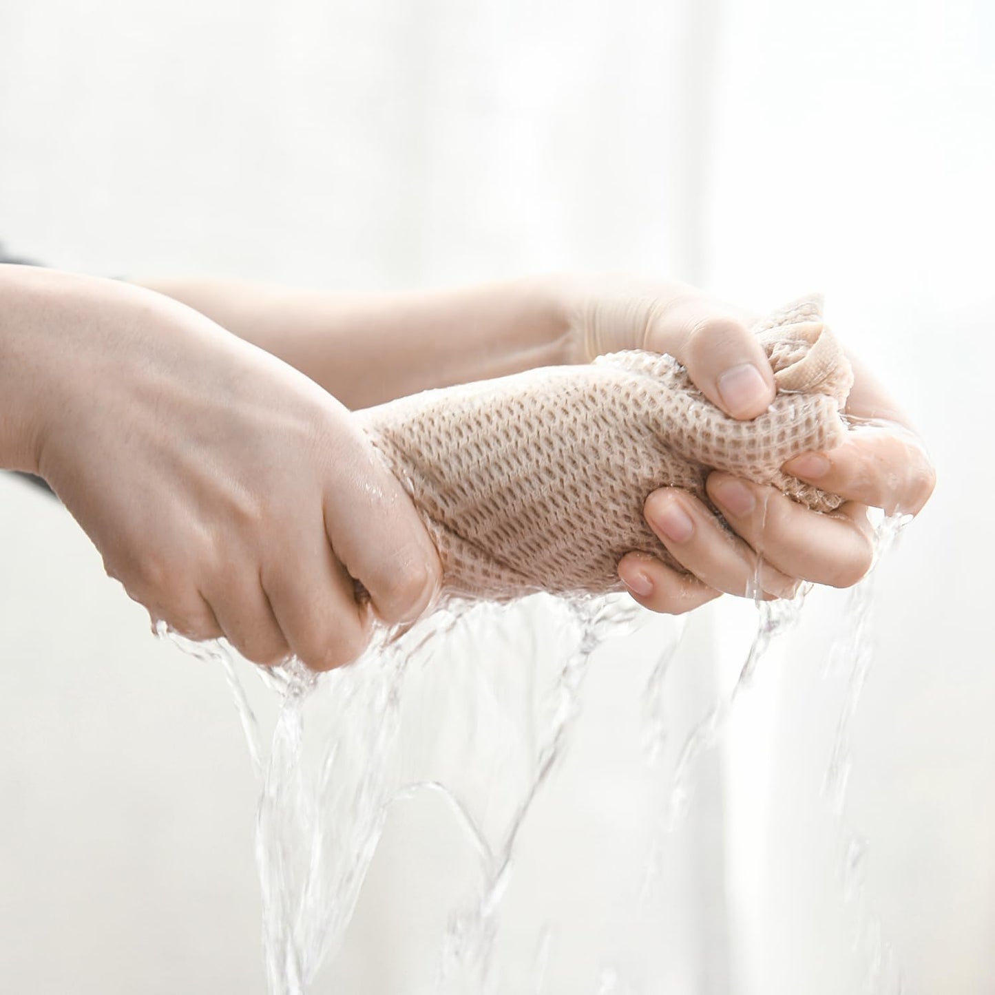 Artoid Mode 100% Cotton Beige Dark Grey Waffle Weave Kitchen Dish Cloths, 13x28 Inch Ultra Soft Absorbent Quick Drying Kitchen Dish Towels Set of 4, Multicolor