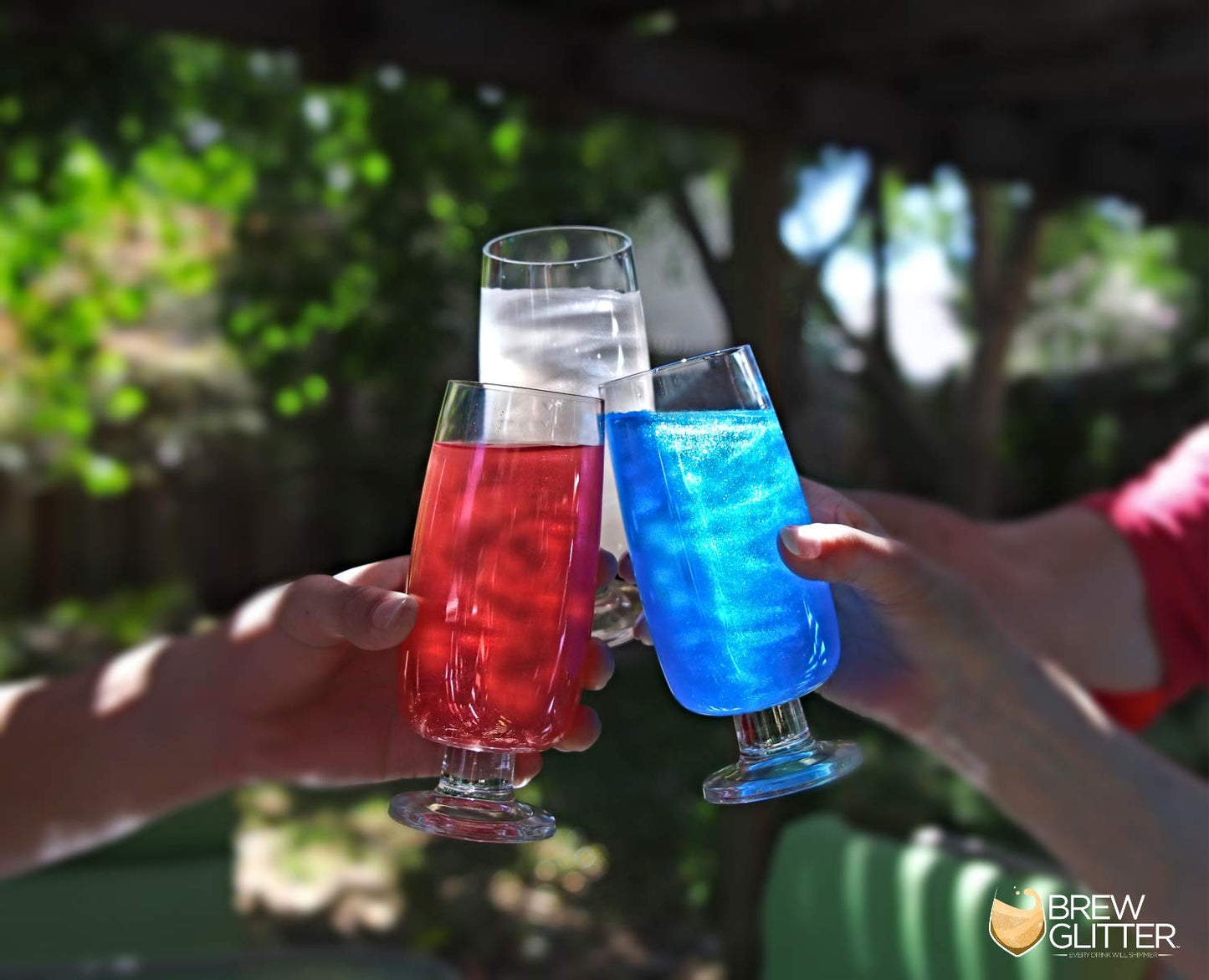 Pink BREW GLITTER Edible Glitter For Drinks, Cocktails, Beer, Garnish Glitter & Beverages | KOSHER & HALAL Certified | 100% Edible & Food Grade | Vegan, Gluten, Nut Free (25g, Pink)