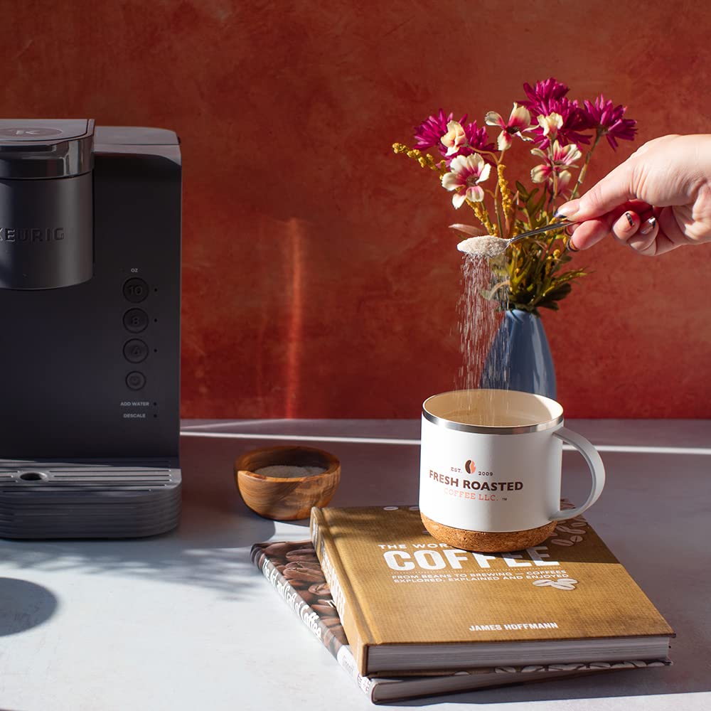 Fresh Roasted Coffee, Organic Papua New Guinea | USDA Organic, 100% Single Origin, Kosher | Medium Roast 24 Pods for K Cup Brewers