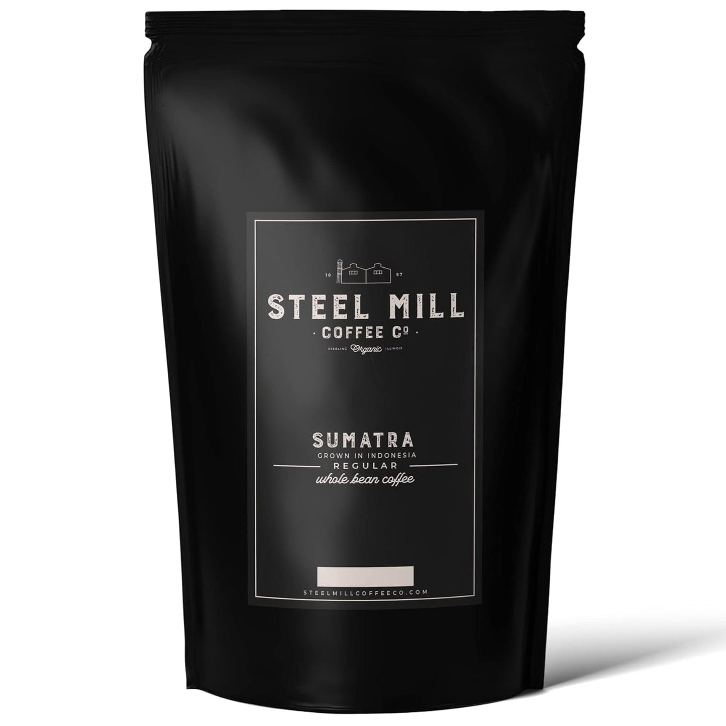 Steel Mill Coffee Co. Sumatra Single Origin | 12 ounces/Drip Grind/Regular | Grown in Indonesia