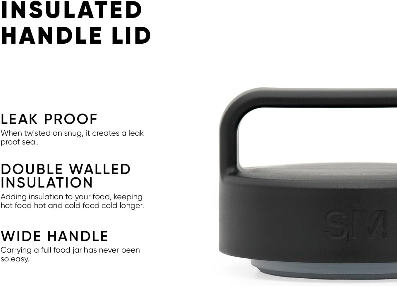 Simple Modern Food Jar for Hot Food | Reusable Stainless Steel Vacuum Insulated Leak Proof Lunch Storage for Smoothie Bowl, Soup, Oatmeal | Provision Collection | 16oz | Deep Ocean