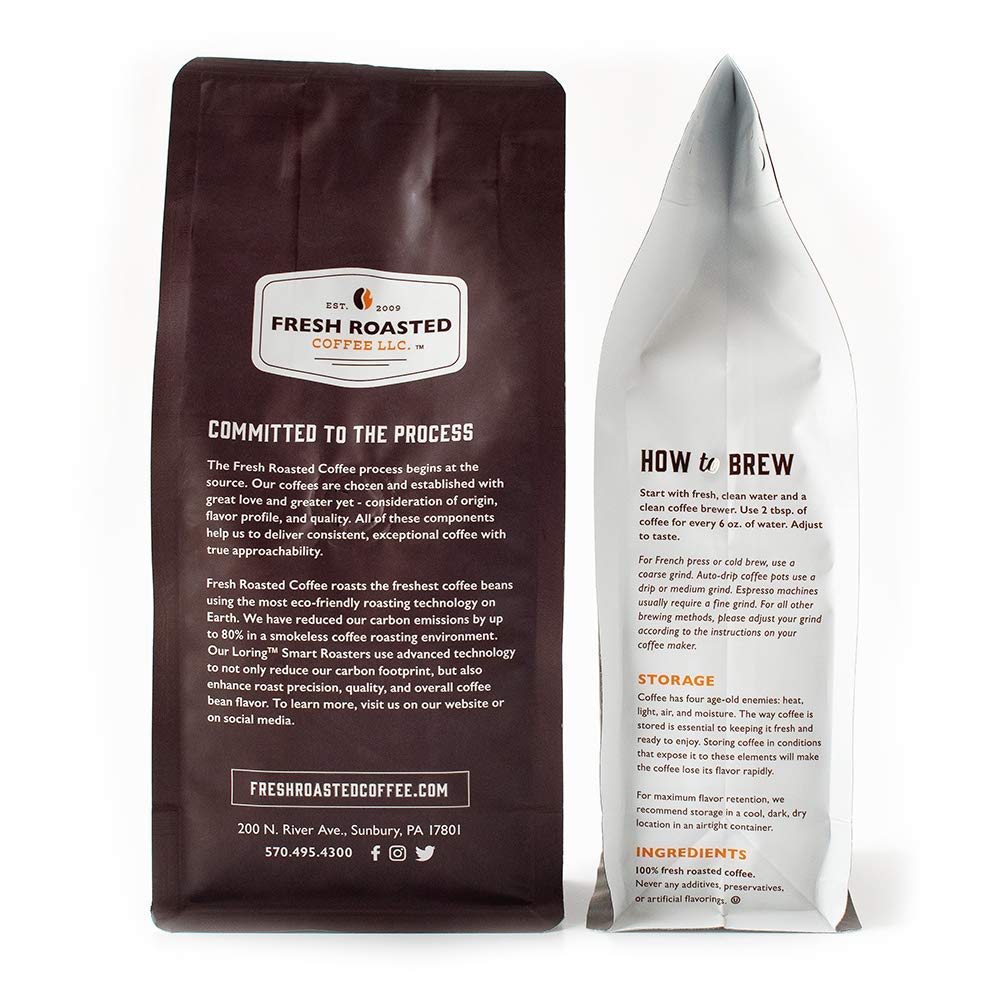 Fresh Roasted Coffee, Tiger Nebula, 5 lb (80 oz), Medium Roast, Kosher, Ground