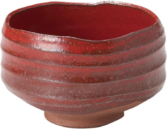 Japanese Traditional Handcrafted Matcha Chawan Tea Bowl Cup Ceremony Tableware Pottery (Tetsuaka)