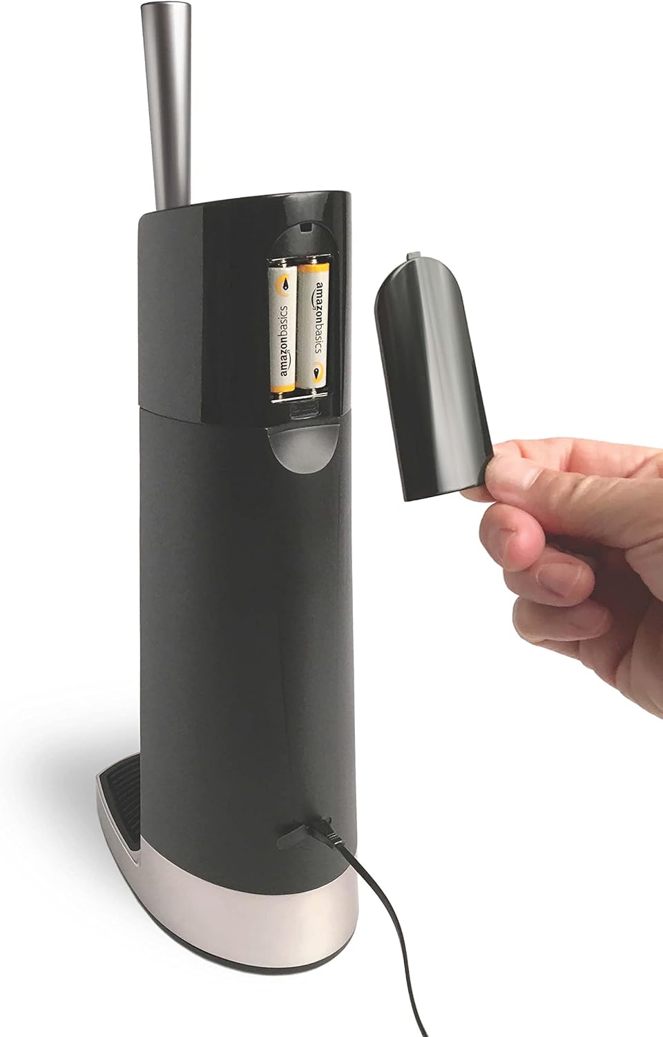 FIZZICS - DraftPour Beer Dispenser - Converts Any Can or Bottle Into a Nitro-Style Draft, Gift for Men and Beer Enthusiast, Beer Tap Draft Machine - Carbon (Pack of 4)