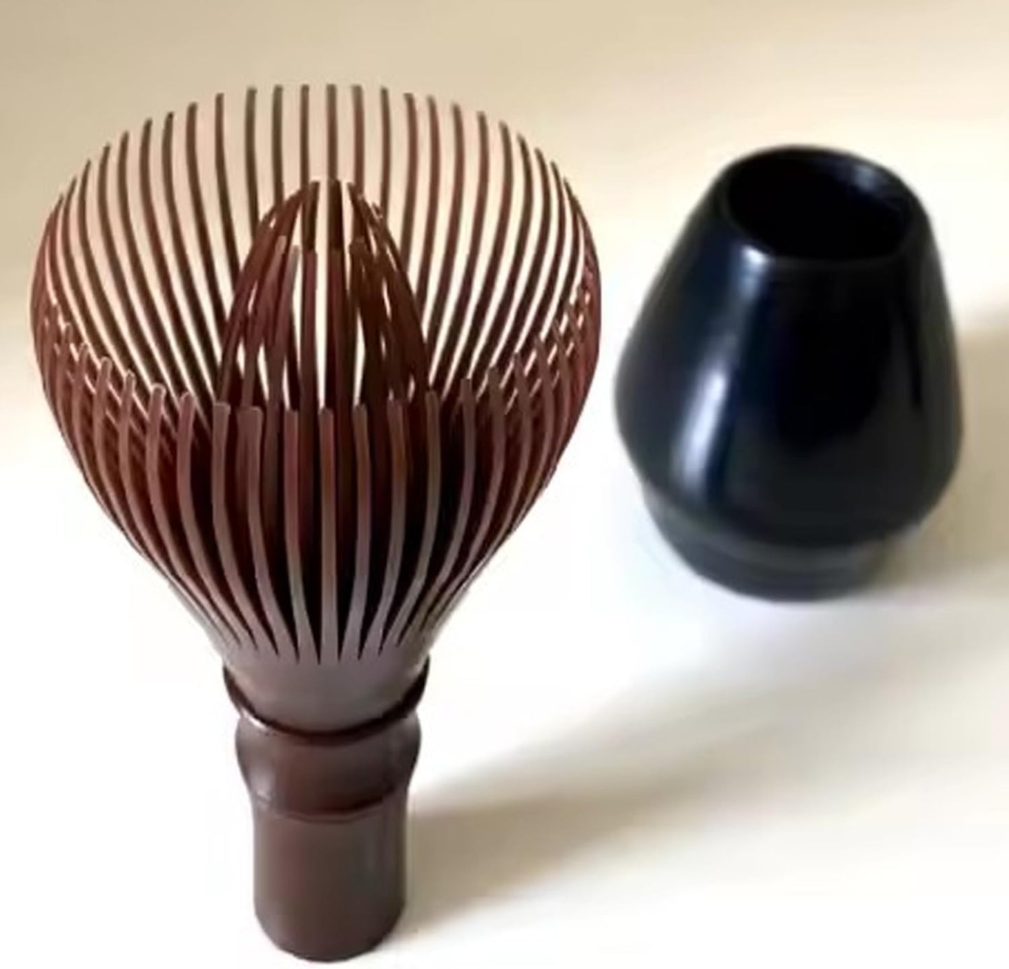 Traditional Matcha Whisk Reusable Resin Matcha Whisk Chasen Dishwasher Safe Matcha Stirrer Matcha Green Tea Powder Preparation Prepare Japanese Matcha Tea (Z_Coffee)