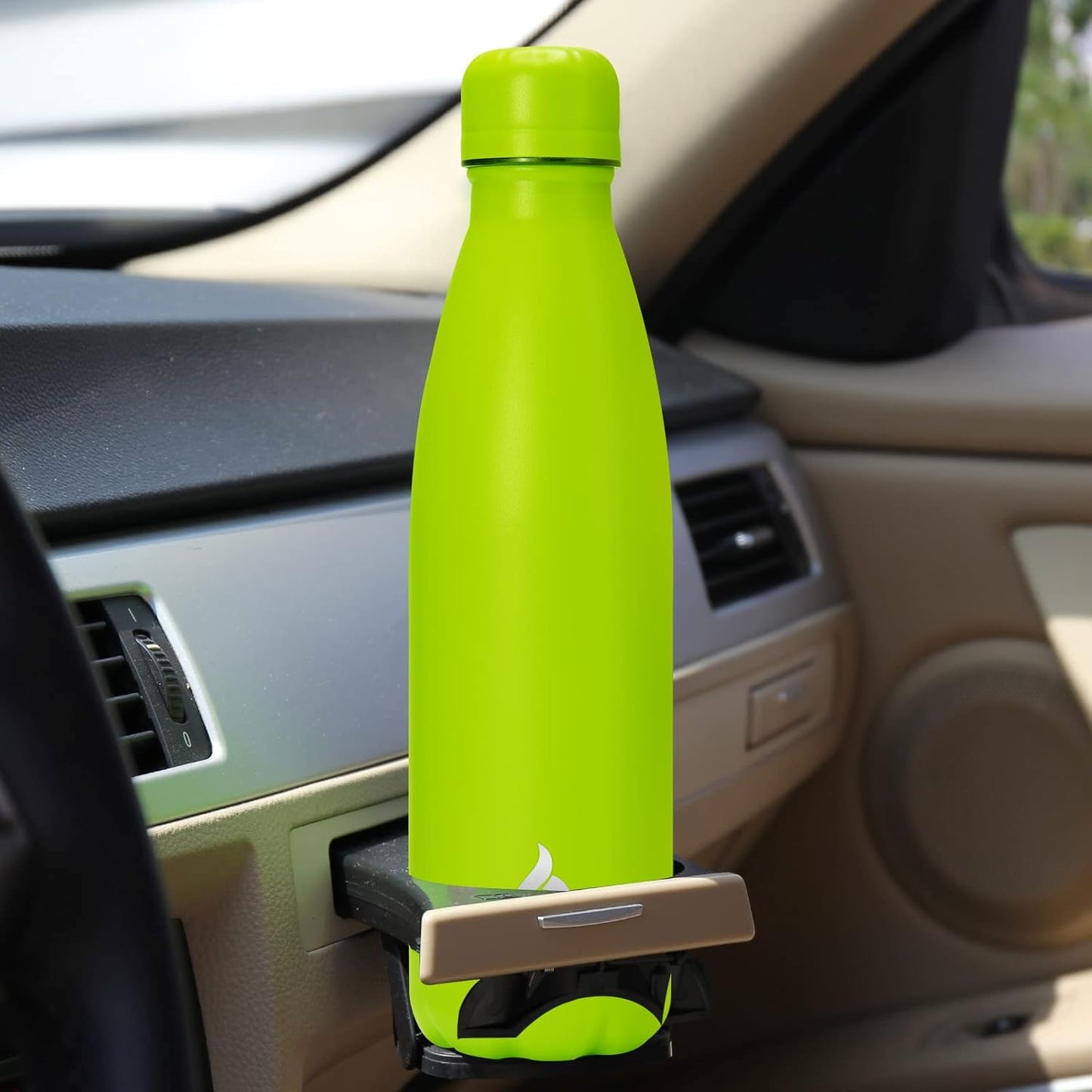 BJPKPK Stainless Steel Water Bottles 17oz Insulated Water Bottle for Travel,Green