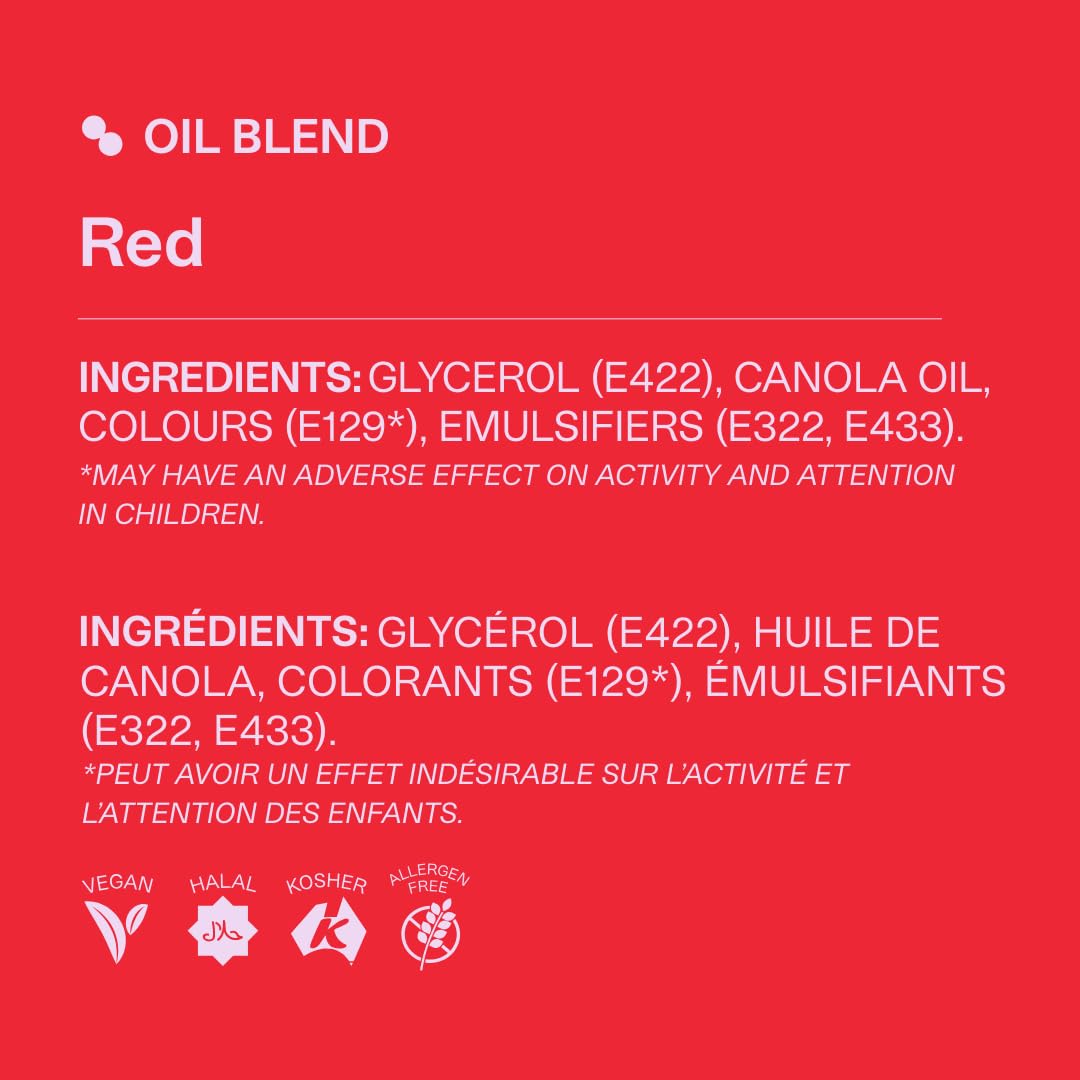 Colour Mill Oil-Based Food Coloring, 20 Milliliters Christmas Red