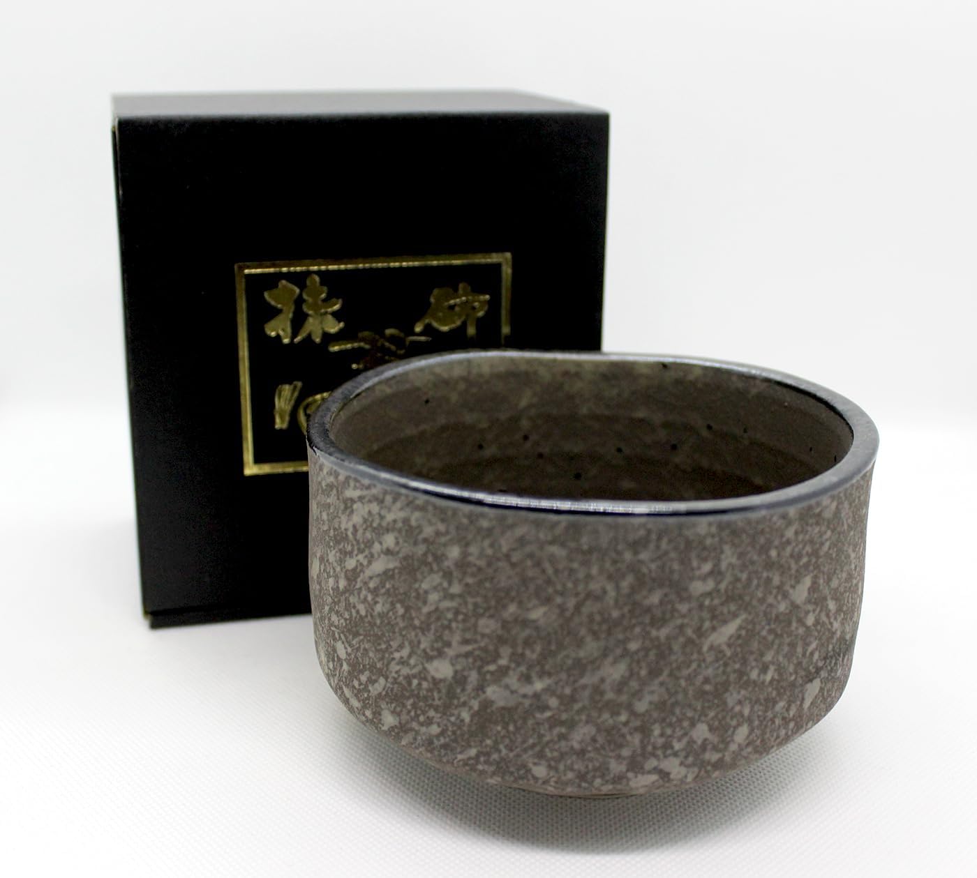 Japanese Traditional Handcrafted Mino Matcha Chawan Tea Bowl Cup Ceremony Tableware Pottery (Gin Kesshou)