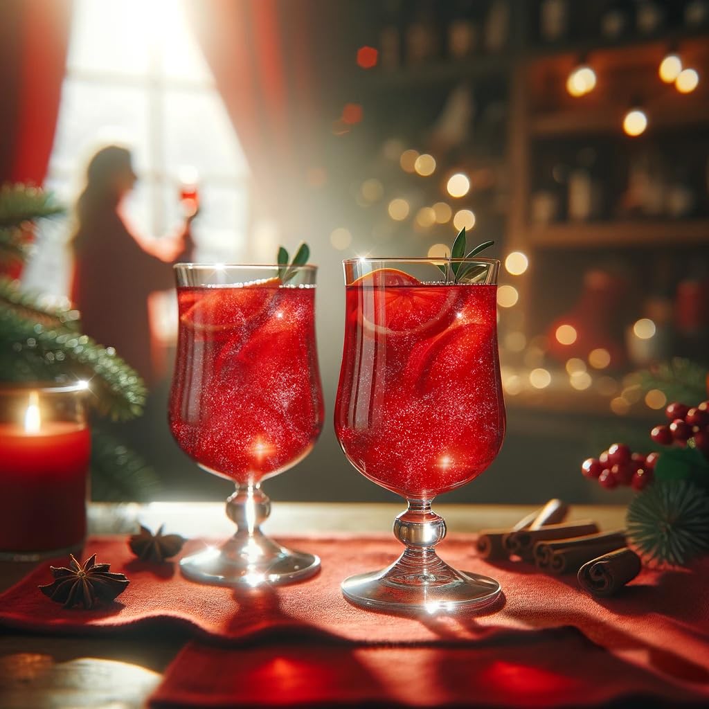 Bakell - Classic Red Tinker Dust (4g, 1x Mini Spray Pump) Edible Glitter for Food, Desserts, and Beverages!