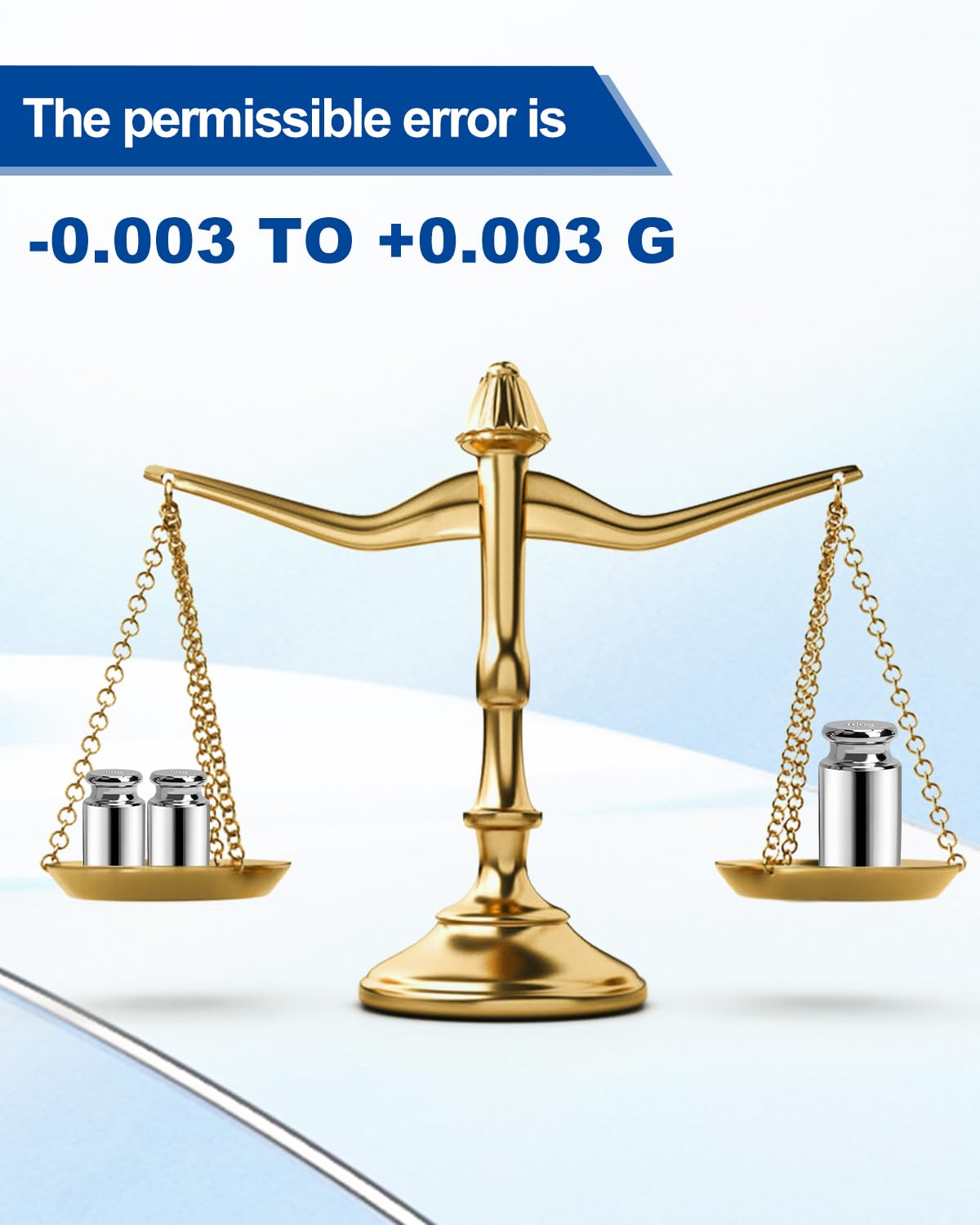 UCEC Calibration Weights for Digital Scale, 100g Gram Weights, Precision Stainless Steel Balance Scale Calibration Weight for Lab Educational Science
