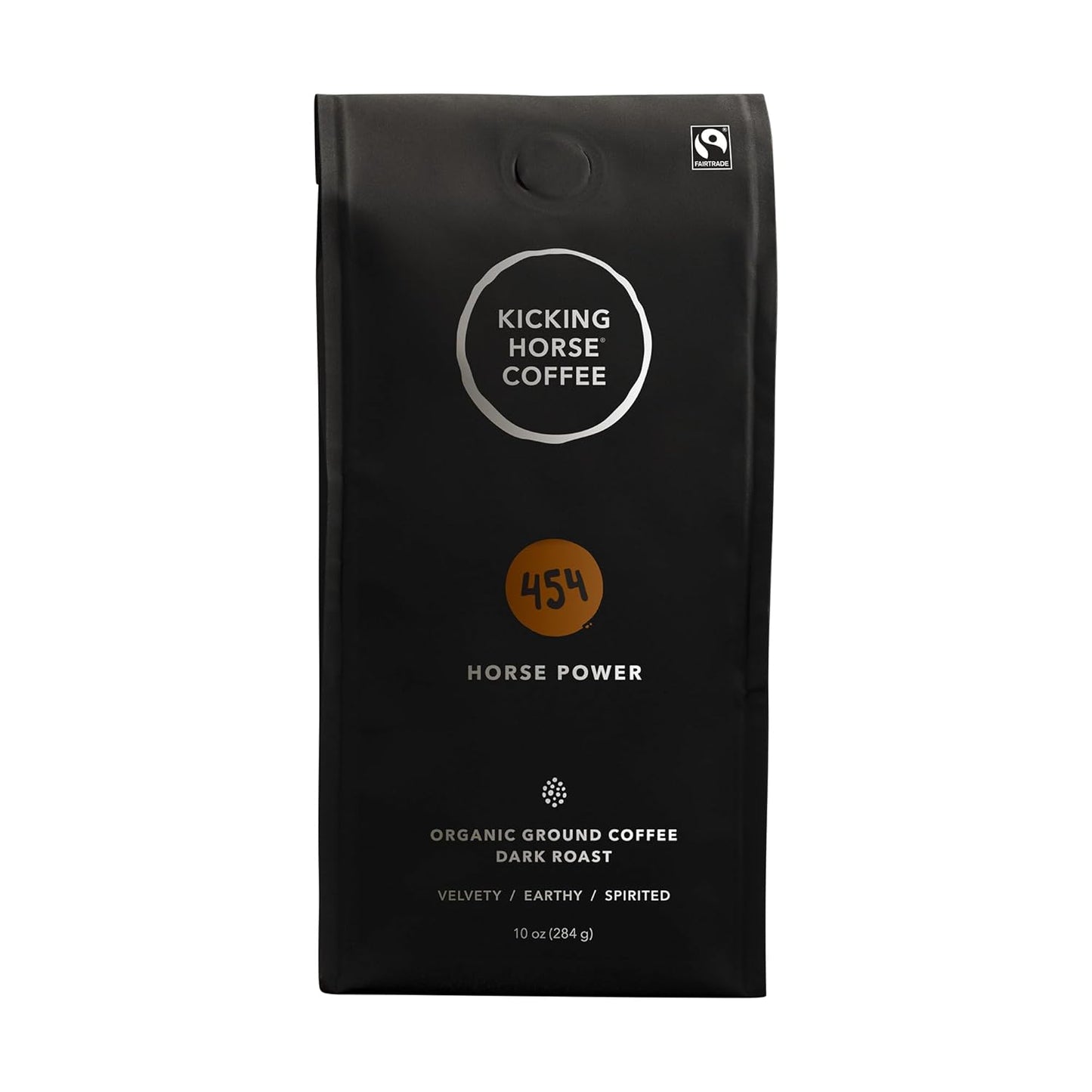 Kicking Horse Coffee 454 Horse Power Ground Coffee, 10 Ounce