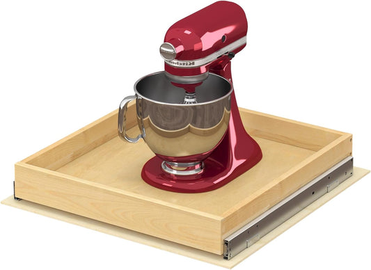 ALINE FURNITURE Pull Out Drawers for Cabinets Birch Wood, 21" W X 21" D Soft Close Slide Out Drawer for Kitchen Cabinets, Pull-out Shelves, Sliding Shelf for Pantry Cabinet Organizer