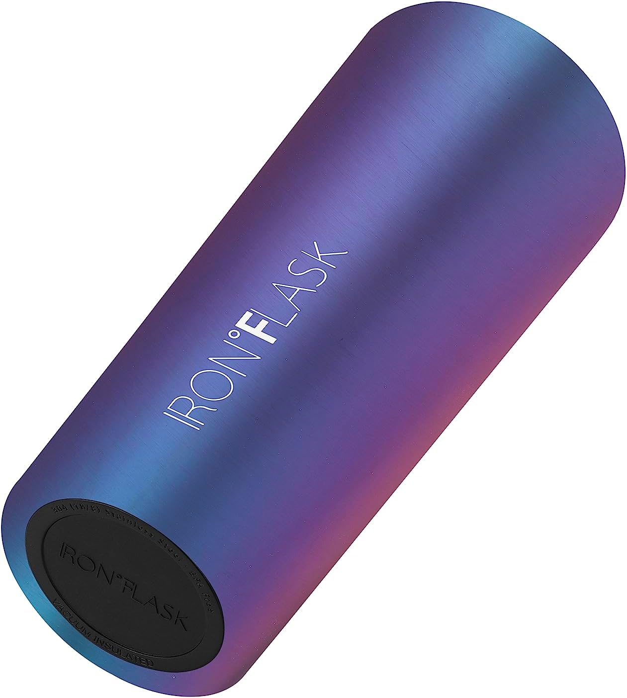 IRON °FLASK Classic Tumbler - Vacuum Insulated Stainless Steel Water Bottle, Double Walled, Drinking Cup, Insulated Travel Mug (Aurora, 24 oz Solid Lid)