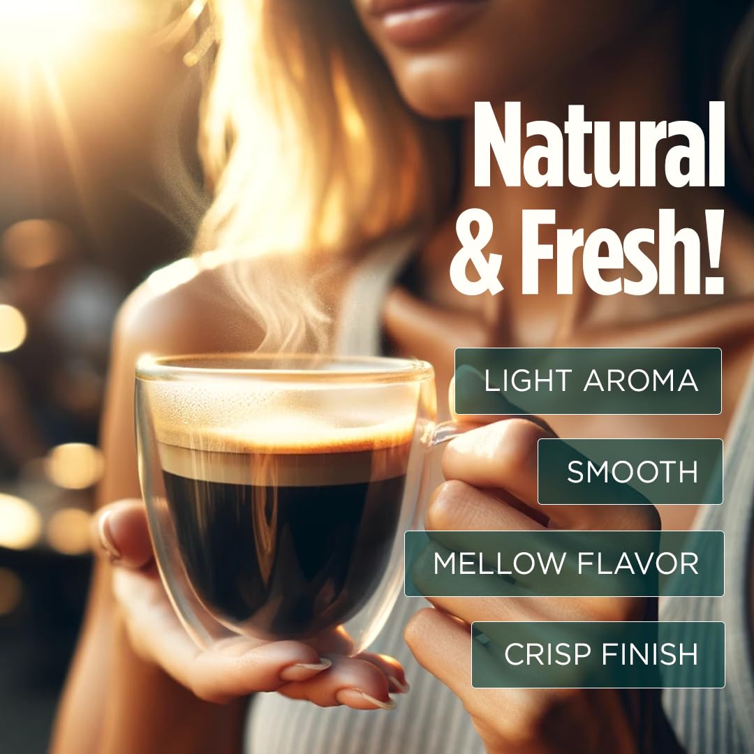 VitaCup Mineral Coffee with Trace Minerals, Hydrate, Replenish & Restore w/All Natural Sea Minerals, Electrolytes, Organic Coffee, Single Origin, Medium Dark Roast, Ground Coffee, 4 Bags 10oz Each