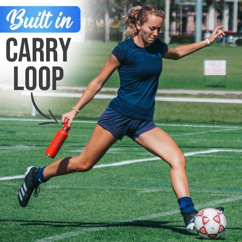 Coldest Insulated Water Bottle with Straw Lid - Stainless Steel Metal Insulated Bottle for Men & Women (Morning Mist, 40 oz)