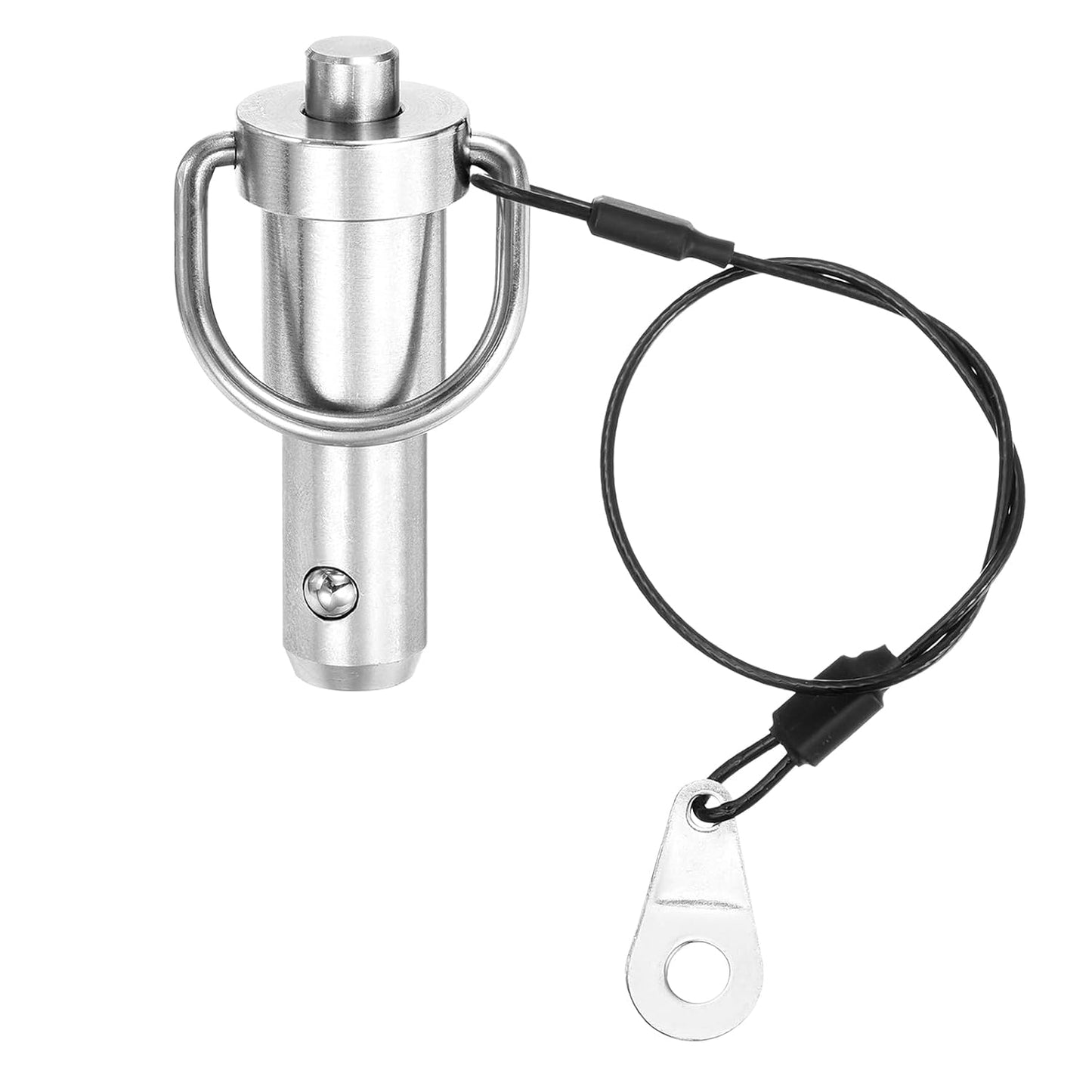 uxcell 1/2" x 0.5" Quick Release Pin, 1 Pcs, Silver, Stainless Steel 304