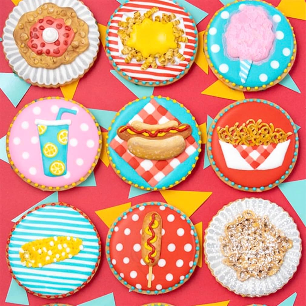 Basic Cookie Cutters 16Pcs, Star Round Flower Snow Shapes Cookie Cutter 4 Size, Biscuit Fondant Cutters Pancake Molds for Baking Decorating Daily Holiday Birthday Party