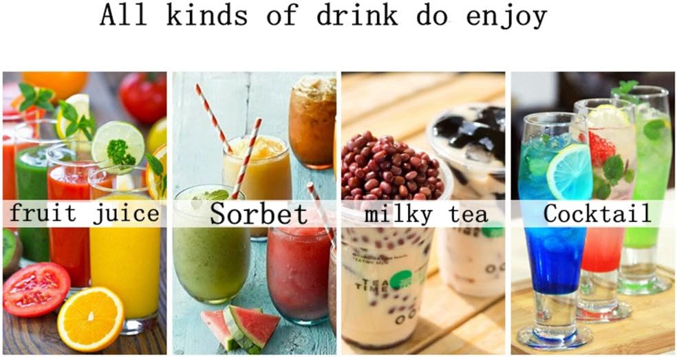 Reusable Stainless Steel Drinking Straws, 20 Pcs 4 Size - 6.3'' 7.1'' 8.5'' 10.5'', Long Short Smoothie Drinking Straight Straws With 2 Brushes and Carry bag, Fit for 20/30 oz Tumblers