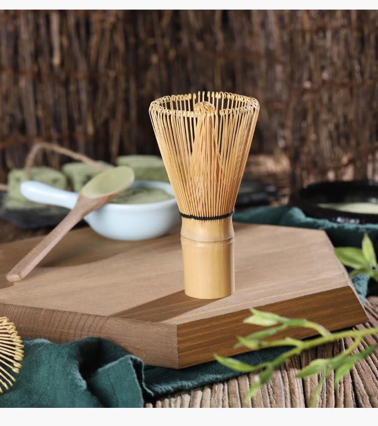 Matcha Whisk，Bamboo Whisk For Matcha Tea ，Bamboo Matcha Whisk 100 Prong，Matcha Bamboo Whisk 100% Natural Handcrafted