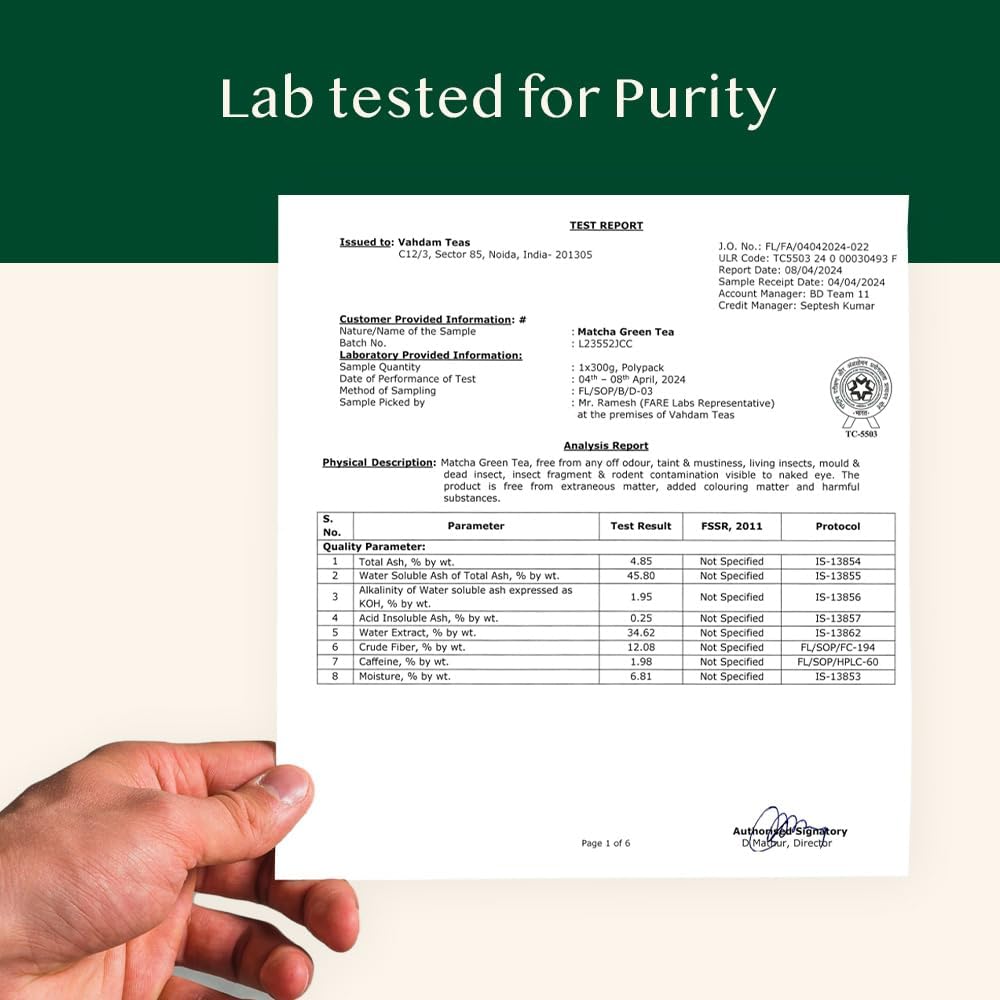 VAHDAM, Japanese Matcha Tea Powder (50 Cups,3.53oz) Sourced from Japan | Authentic Japanese Matcha Green Tea Powder | Classic Culinary Matcha From Japan