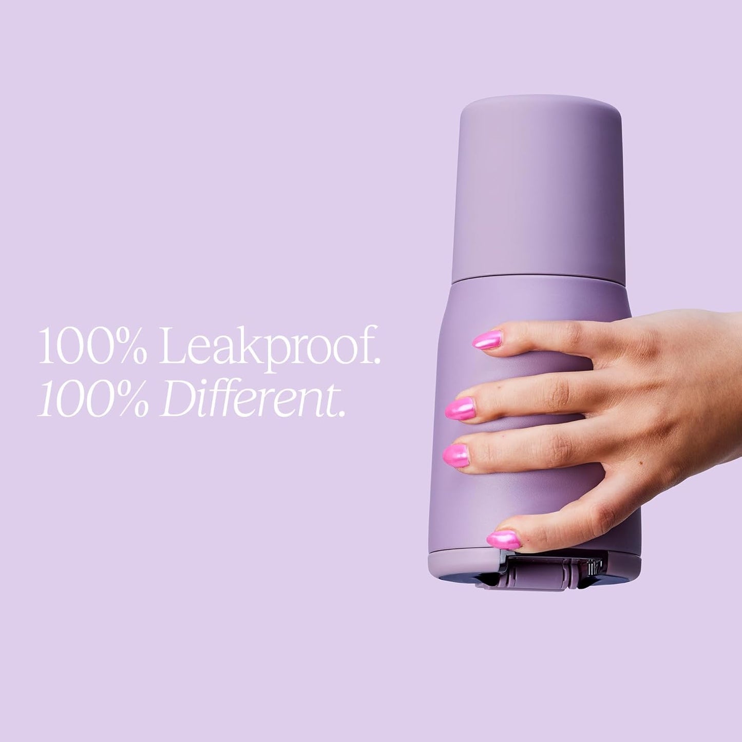 BrüMate Nav 25oz 100% Leak Proof Insulated Travel Tumbler with Magnetic BevLock™ Lid - Double Wall Cup-Holder Friendly Stainless Steel Mug (Blue Agave)