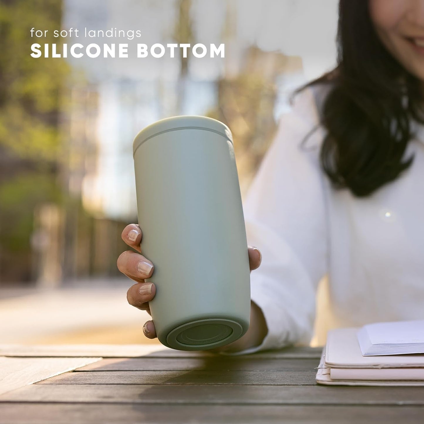 Simple Modern Travel Coffee Mug Tumbler with 360° Lid | Ceramic-Lined Insulated Stainless Steel Cold Brew Iced Coffee Cup Thermos | Gifts for Women Men Her Him | Voyager Signature | 16oz | Berry