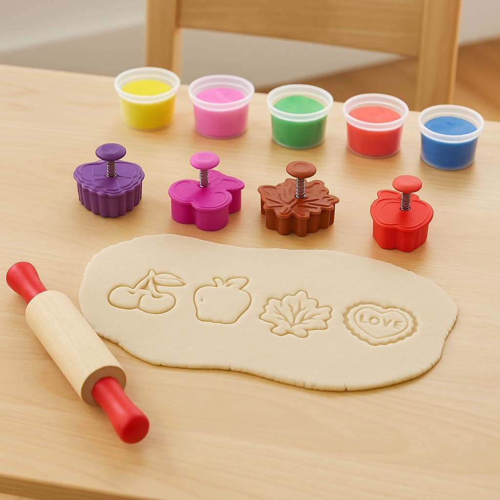 Mrs. Anderson’s Baking Pie Crust Cookie Cutters, BPA Free, Set of 4