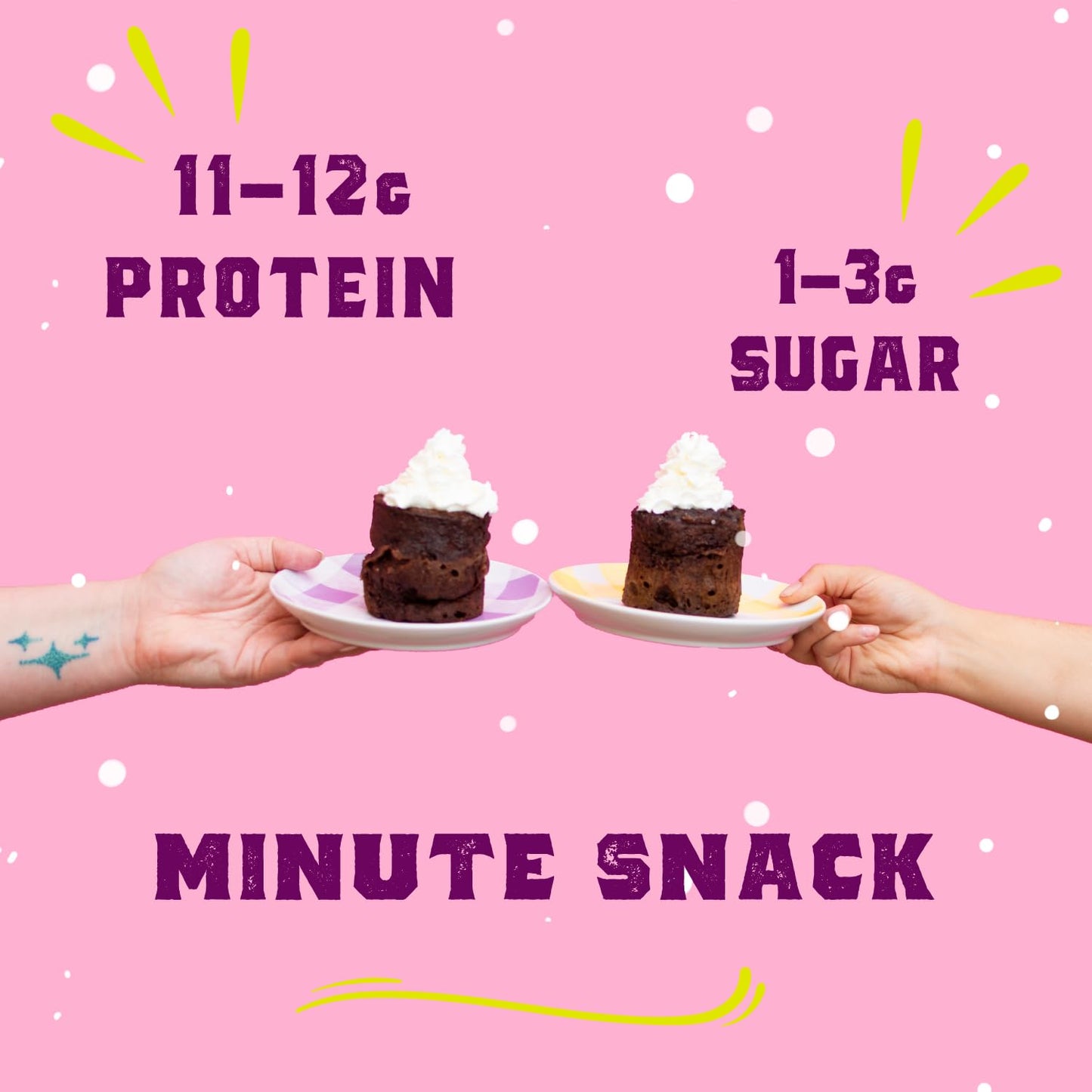 Sweet Logic Keto Dessert Mug Cake Mixes - Variety Pack - Triple Chocolate, Carrot Cake, Lemon Poppyseed, & Orange Almond - Low Sugar - Low Carb - Gluten-Free - High Protein - All Natural (4 Pack)