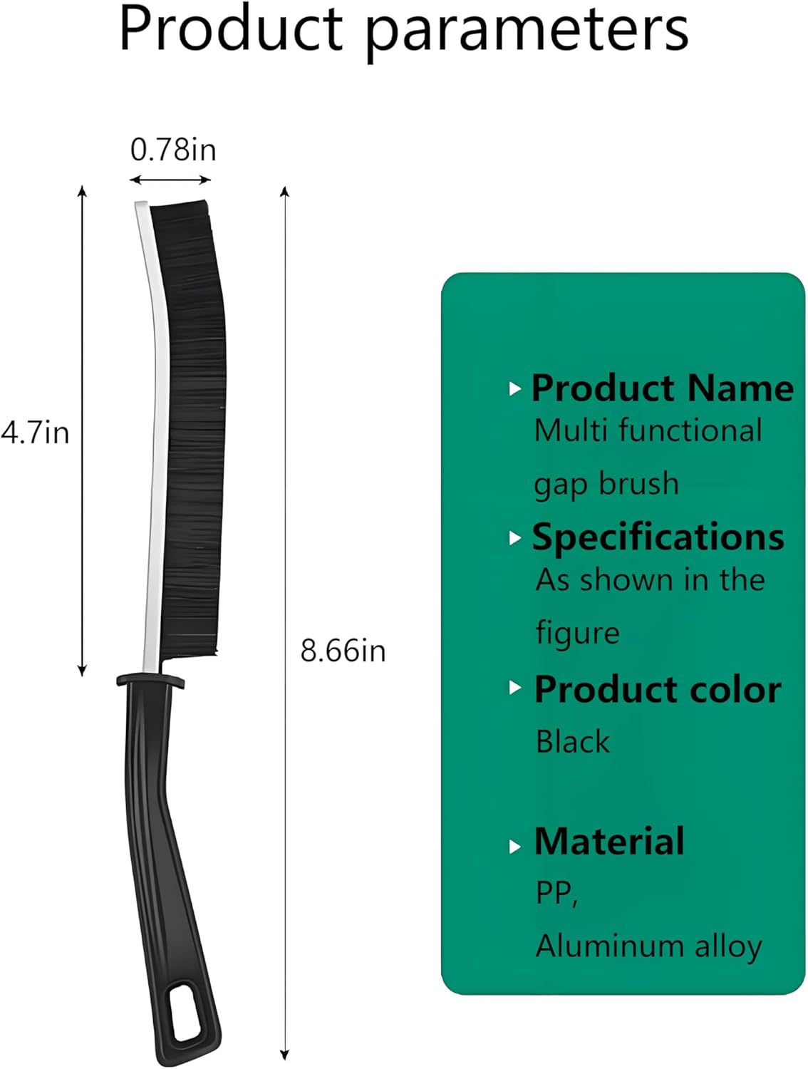 5-Pack Multifunctional Bathroom Cleaning Brushes - Hard Bristle, Long Handle, Cement Slurry Tool for Narrow Gaps & Home Spaces