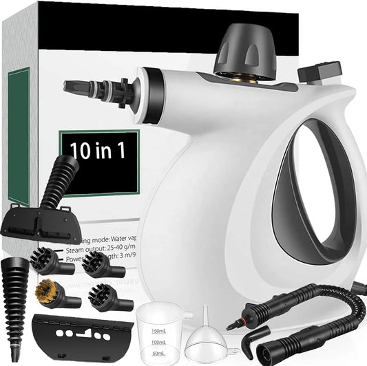 Laytic Steammaster Pro, Laytic Handheld Steam Cleaner, 10 In 1 Handheld Pressure Multi Purpose Cleaner Home Use (Gray)