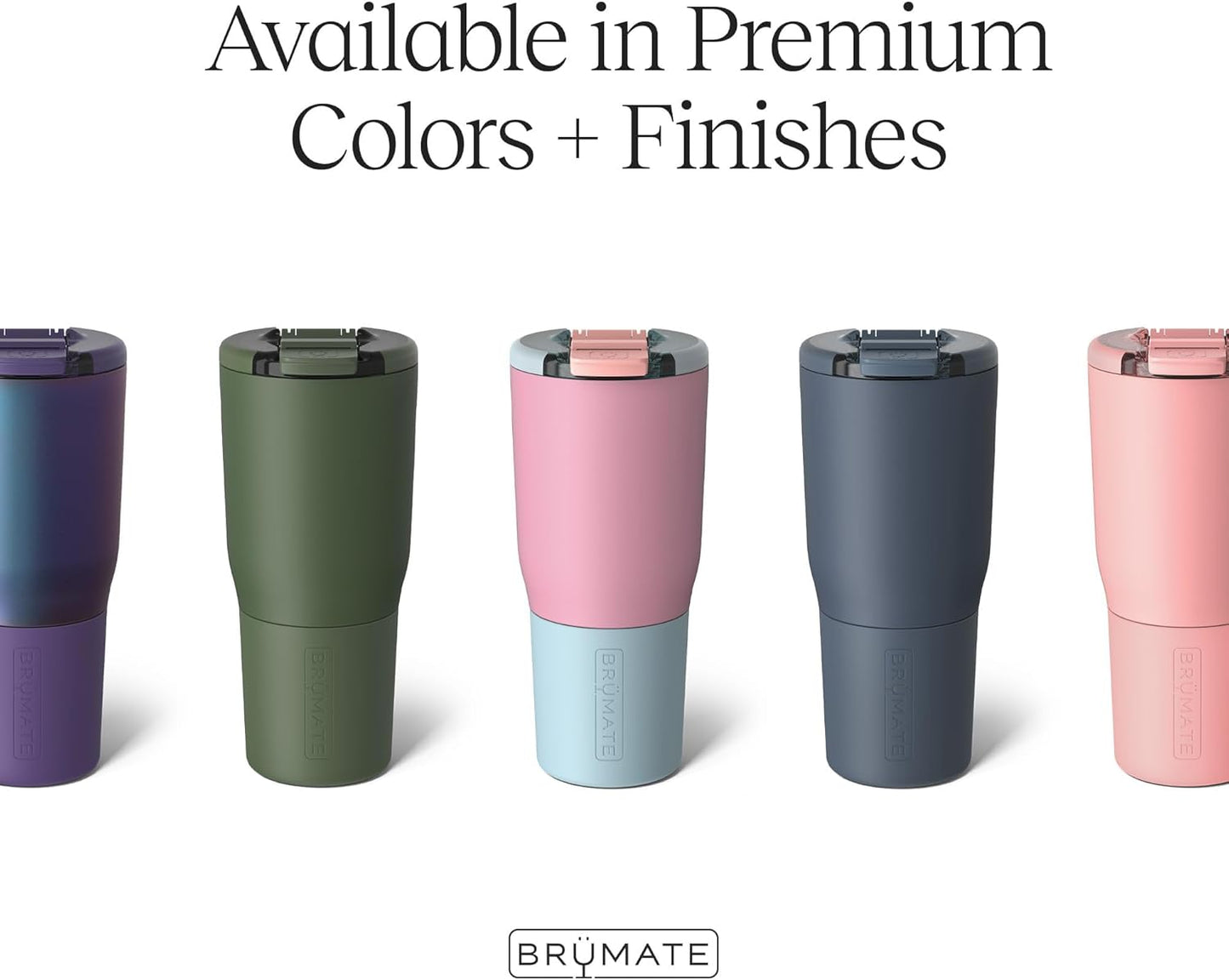 BrüMate Nav 25oz 100% Leak Proof Insulated Travel Tumbler with Magnetic BevLock™ Lid - Double Wall Cup-Holder Friendly Stainless Steel Mug (Neon Pink)