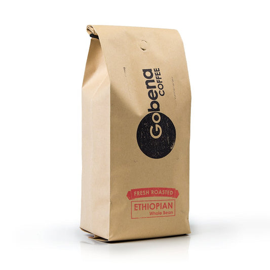 2lb Ethiopian Yirgacheffe Whole Bean Light Roast, 100% Arabica Specialty Coffee, 32 ounces, 2 pounds, Bulk Coffee