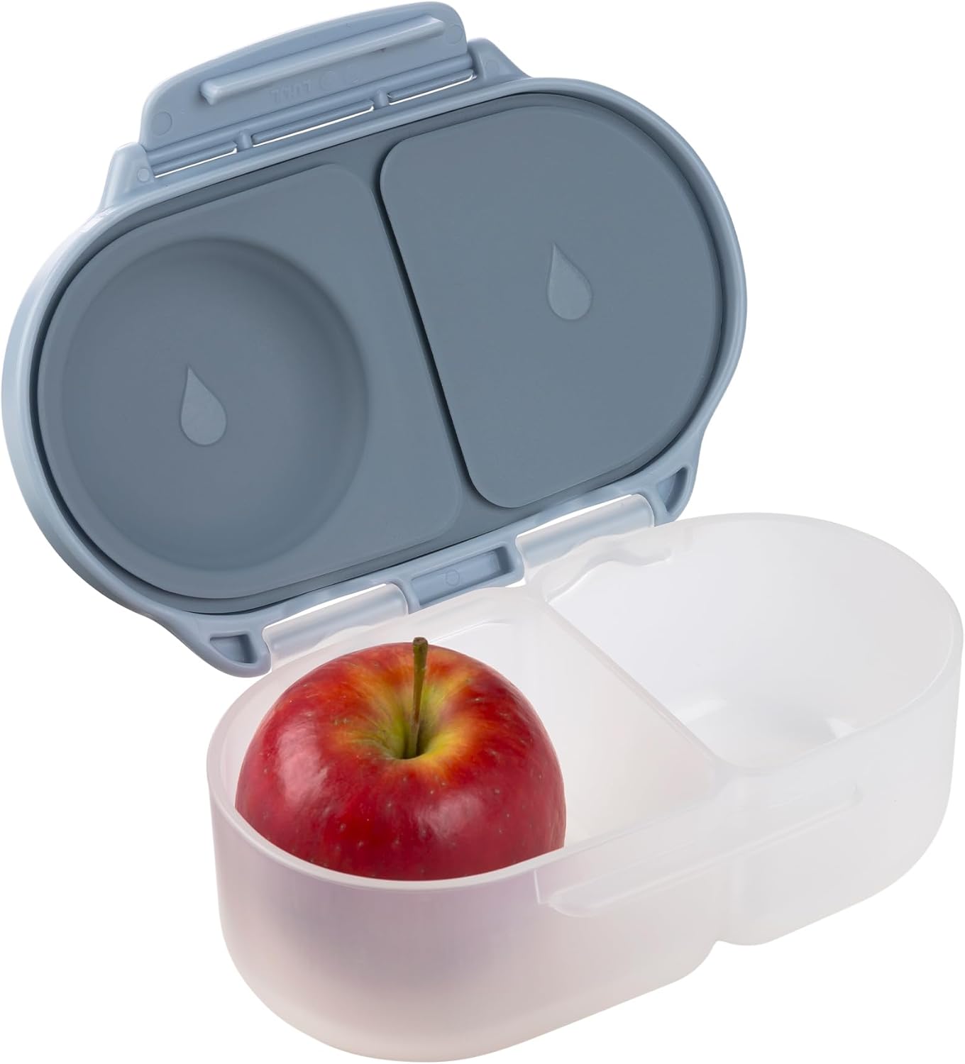 b.box Snack Containers for Kids, Toddler Snack Box Container, Reusable Small Bento Box for Lunch, School & Travel, Leak Proof, BPA free, Dishwasher Safe, Ages 4 months+ (Chill Out, 12oz capacity)