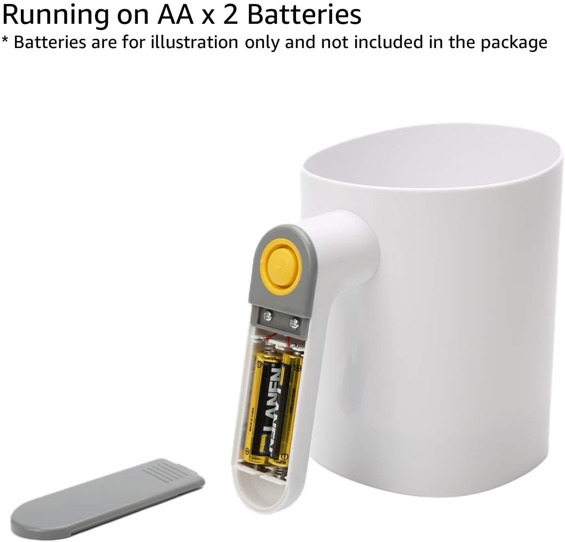 Battery Operated Electric Flour Sifter For Baking, Efficient and Effortless, Friendly to Arthritis Joint Pain, 4 Cup Large Capacity, Washable Bowl Easy to Clean, Safe Fine Stainless Steel Mesh Sieve