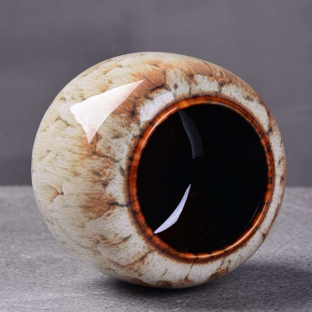 Ceramic Storage Jars, Exquisite Glaze Food Canisters for Kitchen Spice Storage,Tea Caddy Storage,Coffee Jar,Condiment Jar with Seald Lid (Rose wine)