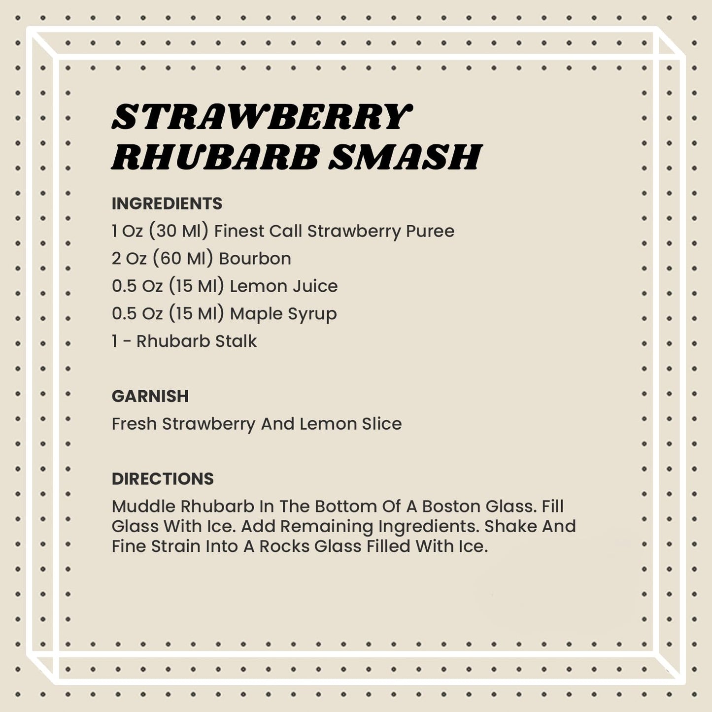 Finest Call Premium Strawberry Puree Drink Mix, 1 Liter Bottle (33.8 Fl Oz)