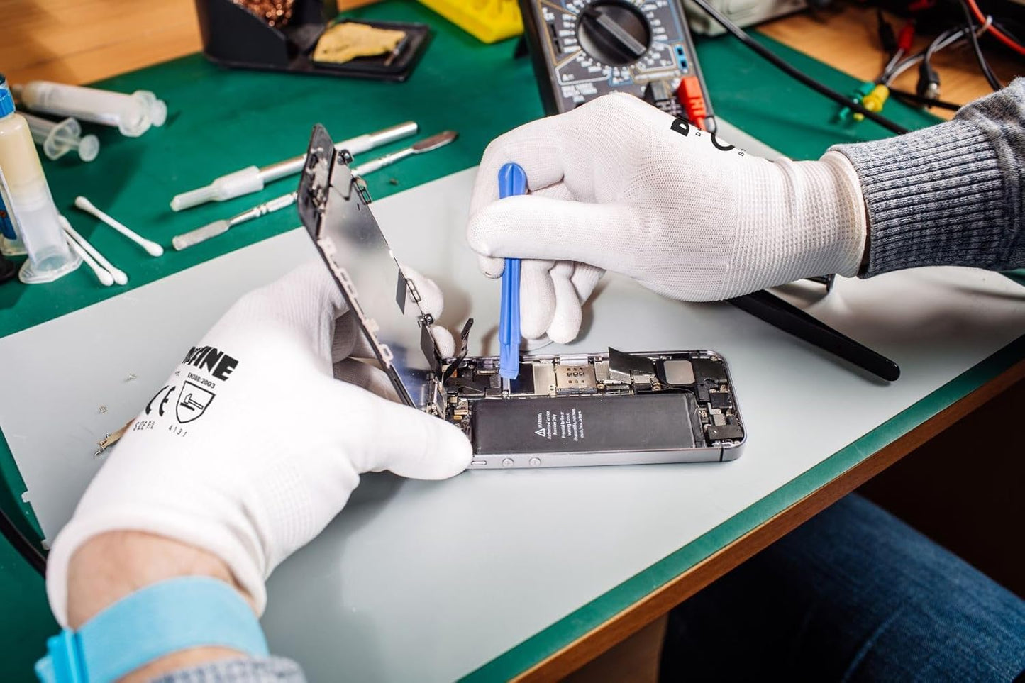 Safety Work Gloves PU Coated-12 Pairs,White Seamless Knit Glove with Polyurethane Coated Smooth Grip on Palm & Fingers, for Men and Women, Ideal for General Duty Work (XX-Large)