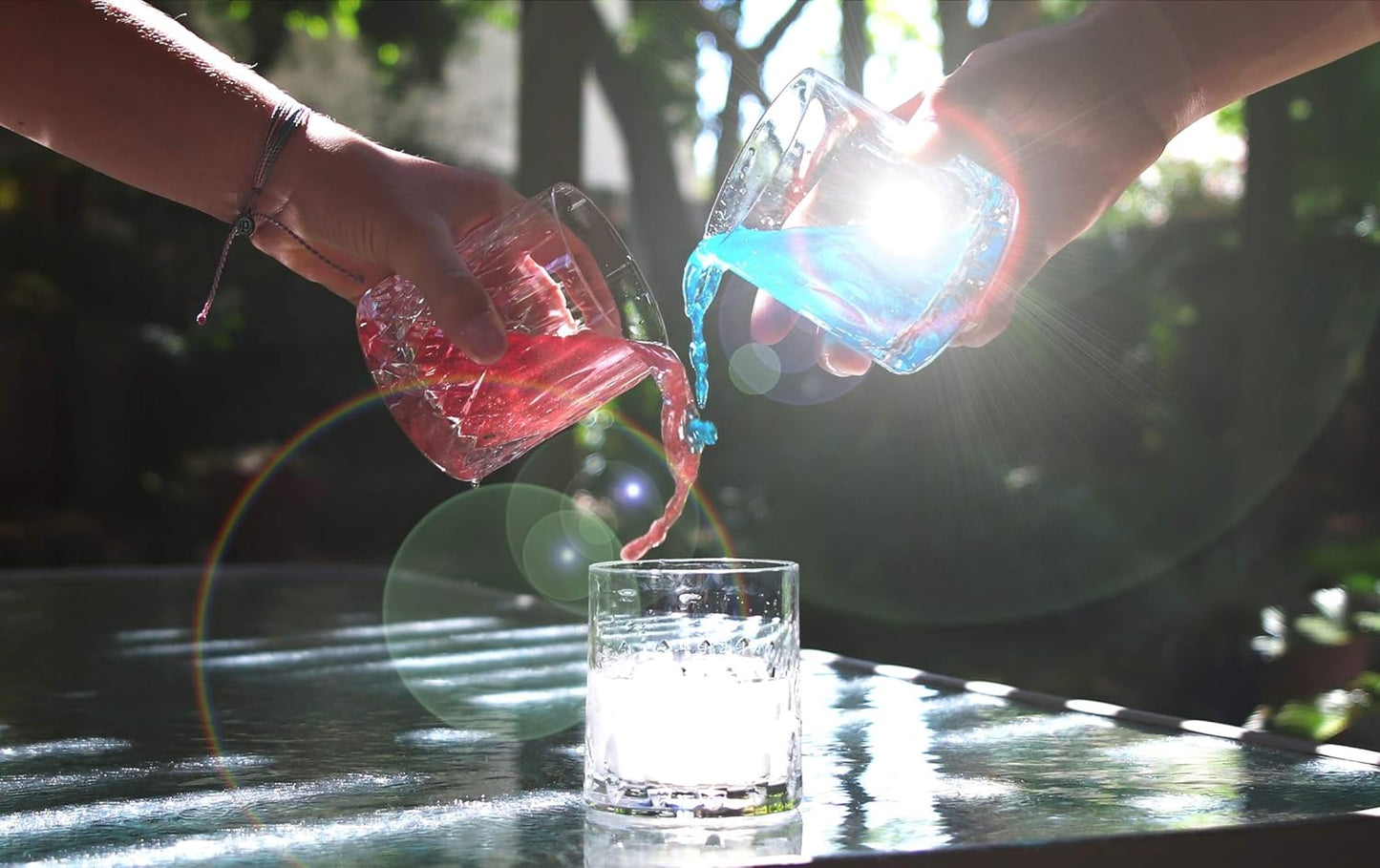 Sky Blue BREW GLITTER Edible Glitter For Drinks, Cocktails, Beer, Garnish Glitter & Beverages | KOSHER & HALAL Certified | 100% Edible & Food Grade | Vegan, Gluten, Nut Free (45g Shaker, Sky Blue)