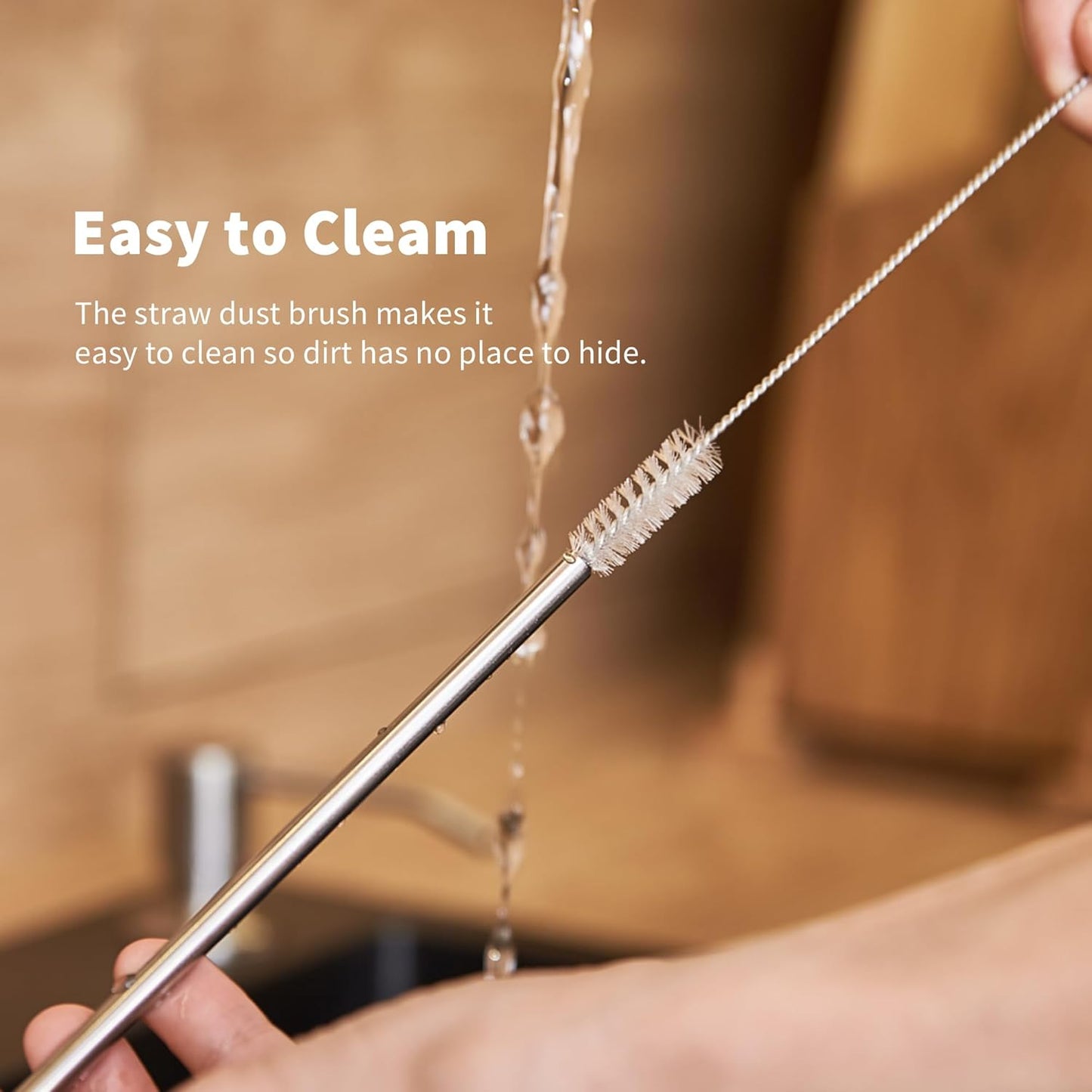 6.7" Short Metal Straw-Reusable Stainless Steel Drink Straws with Silicone Tips and Brush, Fit for 6 7 10 12 oz Small Cups (Colors 4)