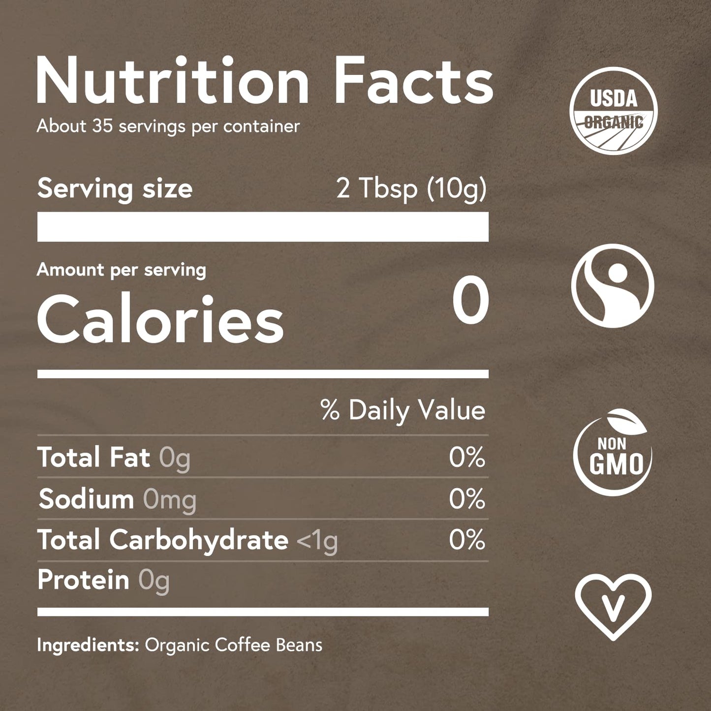 Fabula Organic Coffee for French Press, Low Acid Coffee Freshly Ground - Non-GMO - No Mold - Mycotoxins Pesticides Free - Single Origin - 12 oz