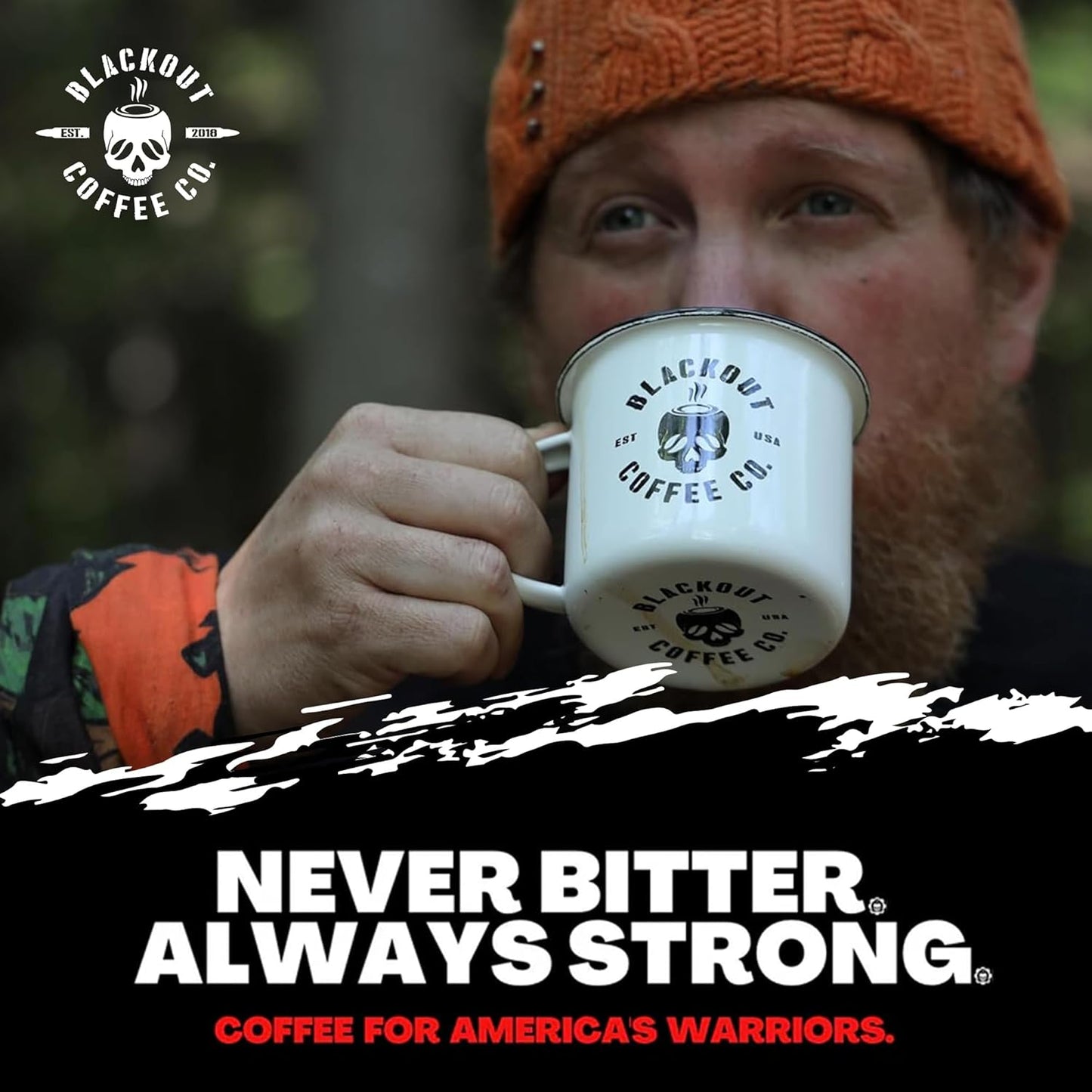 Blackout Coffee Climax Amaretto, Irish Cream & Kahlua Flavored Pods - Freshly Roasted in the USA - K-Cup Compatible Single-Serve Pods (18 Count)