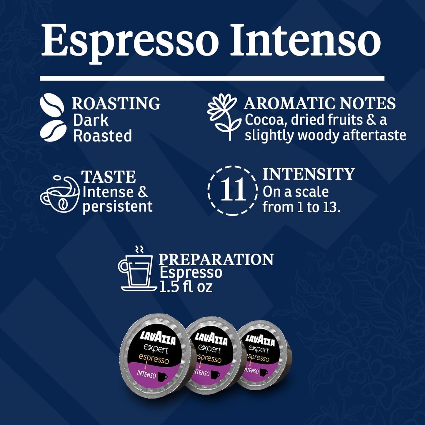Lavazza Expert Espresso Coffee Pods Variety Pack – 30 Count – Includes Classico, Intenso & Decaf Capsules – Keto-Friendly, Rich & Smooth Italian Blend – Compatible with Lavazza Classy Machines
