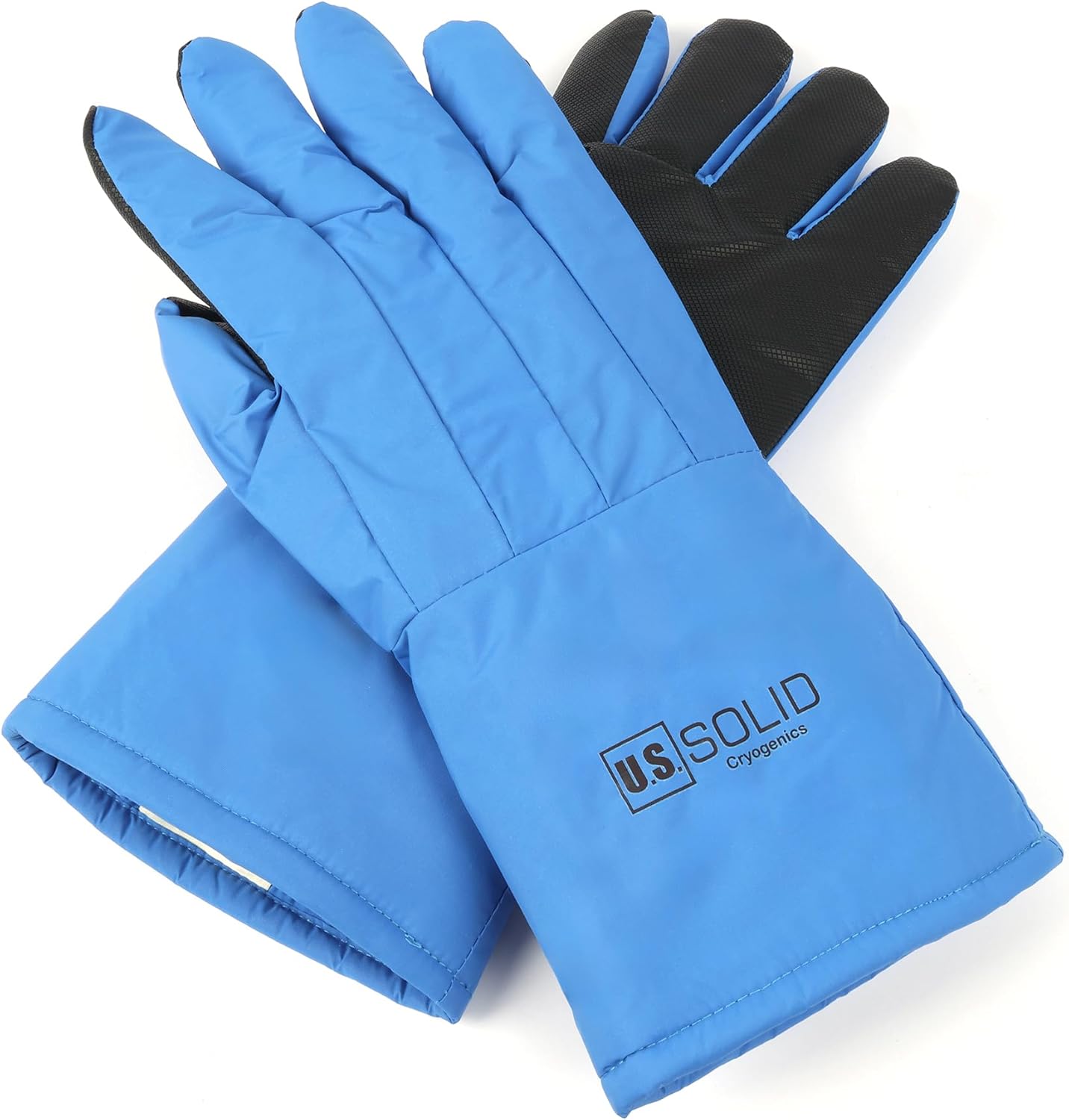 U.S. Solid Cryogenic Gloves, Liquid Nitrogen Protection, -319°F, Low Temperature Resistant, CE EN511 Certified
