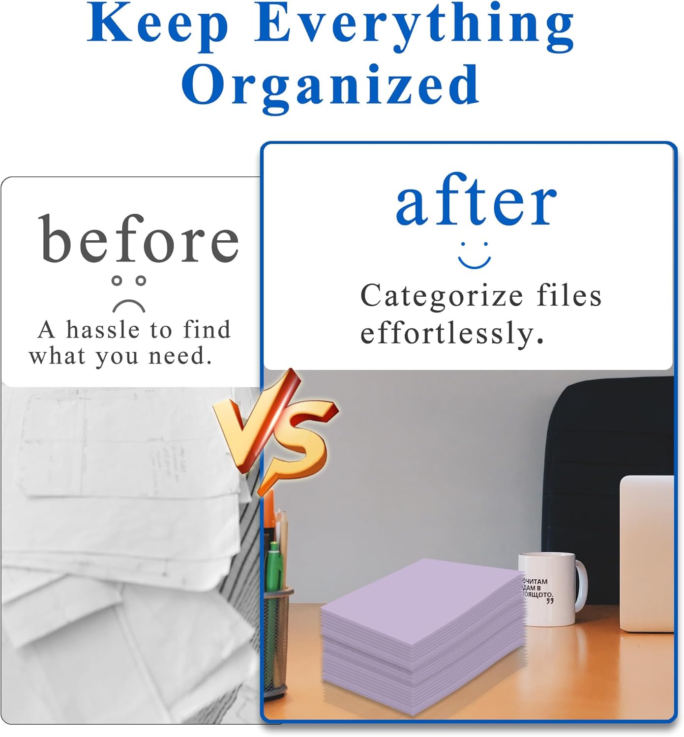 Zzrywuty File Folders with Pockets Letter Size, 25-Pack Paper Folders with Card Slot, Two Pocket Folders for School Students, Businessmen, Home and Office Workers（Purple）