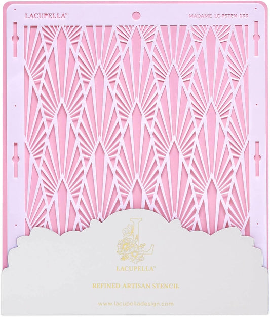 Large Cake and Baking Decorating Stencil (Madame)