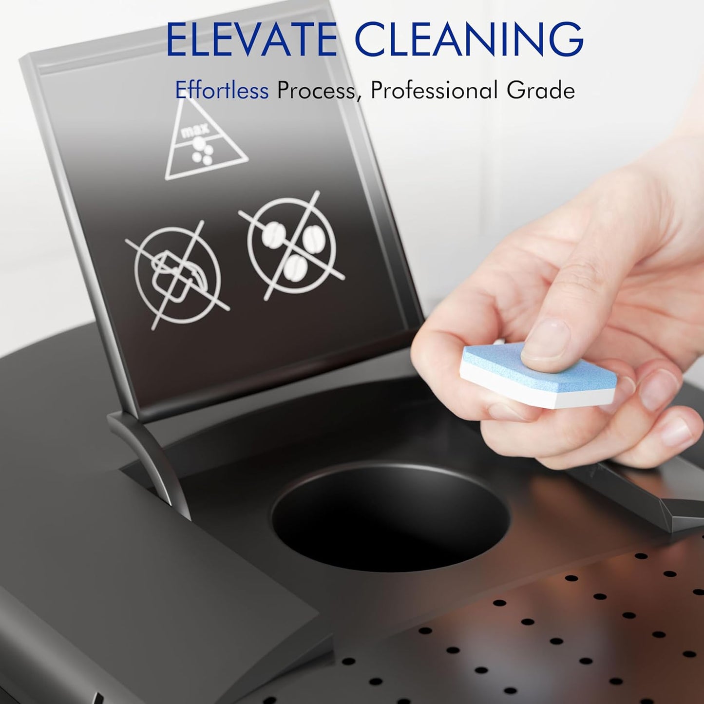 New England Stories Jura Compatible Descaling Tablets 18-Pack - Remove Limescale & Calcium, Improve Coffee Taste for Coffee Machines