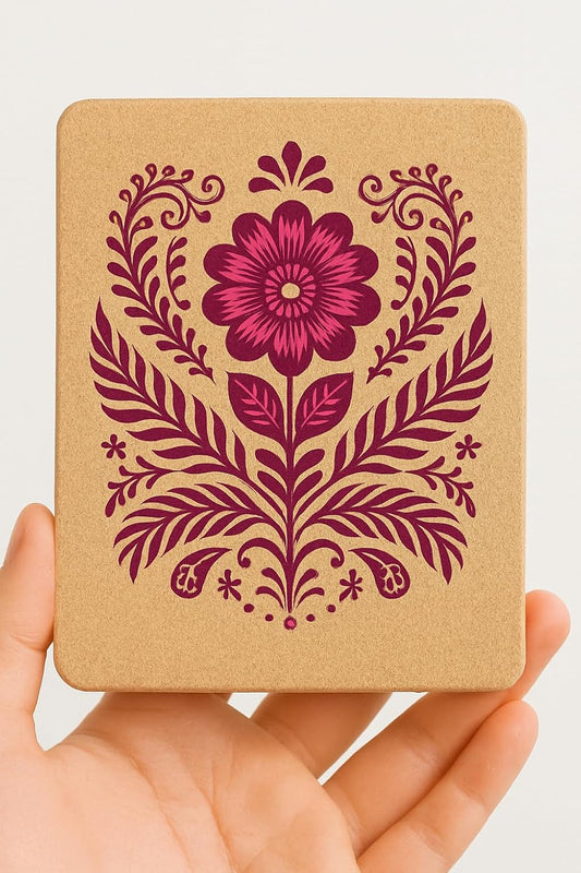 Scandinavian Flower 3 Stencil - Nordic Minimalist Floral Design for Hygge Décor, DIY Crafts, Wall Art, and Modern Home Styling from The Artful Stencil