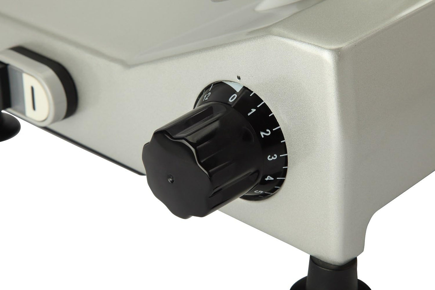 10" Premium Chromium-plated Steel Blade Electric Deli Meat Cheese Food Slicer Commercial and for Home use 240W BESWOOD250