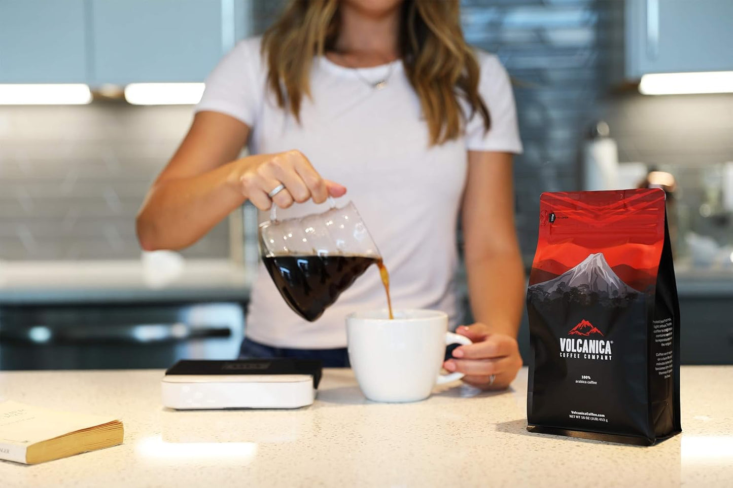 Costa Rica Coffee Beans, Tarrazu Original, Ground, Medium Roast, Fair Trade, Fresh Roasted, 5 lbs