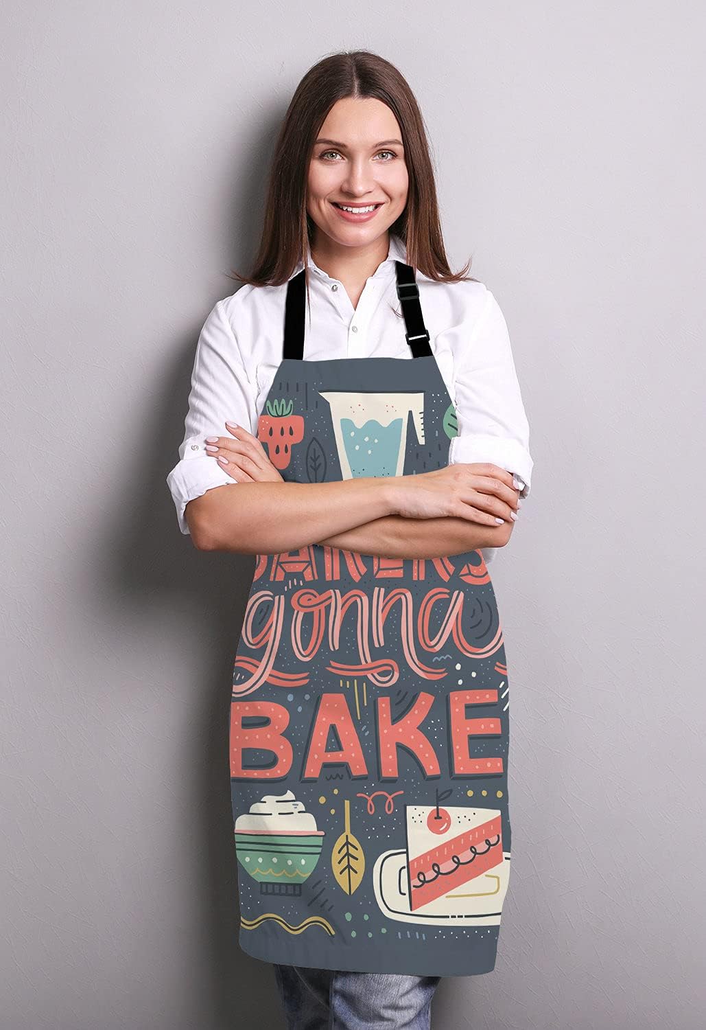 Bakers Gonna Bake Apron, Kitchen Presents for Her, Baking Apron, Apron for Women, Baking Presents, Cooking Present